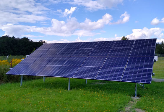 Przykładowa instalacja fotowoltaiczna